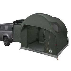 vidaXL Tailgate Tent met Regenfly Waterdicht Legergroen