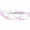 vidaXL Bedframe Wasbruin 160 x 200 cm Massief grenenhout