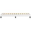 vidaXL Boxspring bed kunstleer wit 100x200 cm