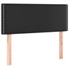 vidaXL Hoofdbord 90x5x78/88 cm kunstleer zwart