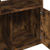 vidaXL Boekenkast 70x36x189 cm bewerkt hout gerookt eikenkleurig