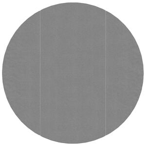 vidaXL Zwembadgrondzeil &Oslash;306 cm polyester geotextiel lichtgrijs