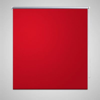 vidaXL Rolgordijn verduisterend 100 x 175 cm rood