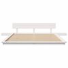 vidaXL Bedframe Wit 150 x 200 cm Hout