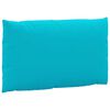 vidaXL Palletkussens 2 st oxford stof turquoise