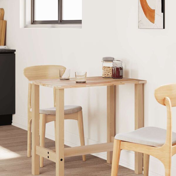 vidaXL Tafelblad rechthoekig 80x60x2 cm massief acaciahout