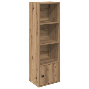 vidaXL Boekenkast 31x24x102 cm bewerkt hout artisanaal eikenkleurig