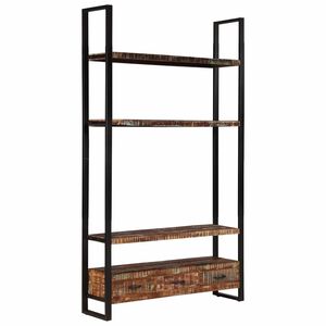 vidaXL Boekenkast 118x30x200 cm massief gerecycled hout