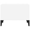 vidaXL Salontafel 60x50x36,5 cm bewerkt hout wit