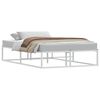 vidaXL Bedframe zonder matras 120x200 cm wit