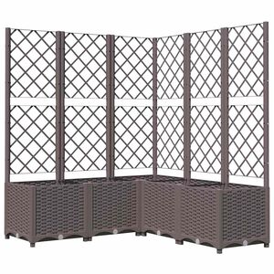 vidaXL Tuin Bruin 120 x 120 x 136 cm