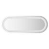 vidaXL Badkamerspiegel LED 40x15 cm ovaal