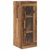 vidaXL Hoge kast 2 pcs Oud Hout Bewerkt hout