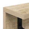 vidaXL Wandgemonteerde kapstok Sonoma Eiken 80 x 10,5 x 10,5 cm