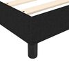 vidaXL Boxspring bed 100x200 cm stof zwart