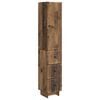 vidaXL Kastenset 2 pcs Oud hout 33 x 34,5 x 90 cm Bewerkt hout