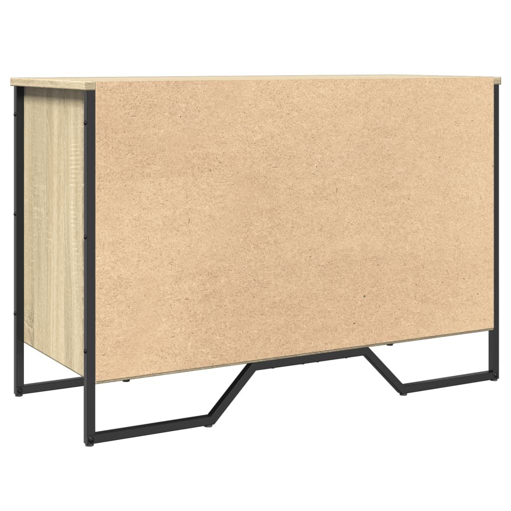 vidaXL Schoenenkast 90x38x61,5 cm bewerkt hout bruin