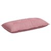 vidaXL Rugkussen Roze 100 x 50 cm Katoen Stof