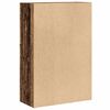 vidaXL Boekenkast/dressoir 66x30x98 cm bewerkt hout oud houtkleurig