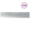 vidaXL Gazonranden 30 st 20x103 cm gegalvaniseerd staal