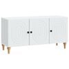 vidaXL TV-kast Wit 99 x 34,5 x 50 cm Bewerkt hout