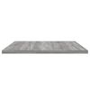 vidaXL Wandschappen 4 st 80x40x1,5 cm bewerkt hout grijs sonoma eiken