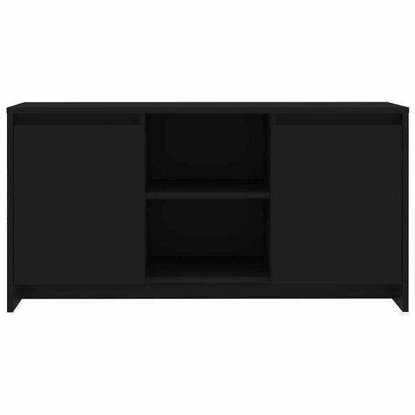 vidaXL Tv-meubel 102x37,5x52,5 cm bewerkt hout zwart