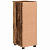 vidaXL Badkamer Kast Oud Hout 30 x 35 x 80 cm Bewerkt hout & Metaal