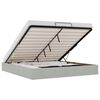 vidaXL Ottoman bedframe zonder matras 160x200 cm fluweel lichtgrijs