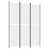 vidaXL Kamerscherm met 3 panelen 150x200 cm stof wit