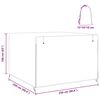 vidaXL Hoes voor buitenschommel 250 x 250 x 160 cm 600D Oxford Stof