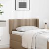 vidaXL Hoofdbord oor Bruin 40,5 x 40,5 x 4 cm PVC