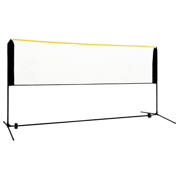 vidaXL Badmintonnet verstelbaar 300x103x94-158 cm metaal