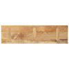 vidaXL Tafelblad rechthoekig 100x40x2,5 cm massief mangohout