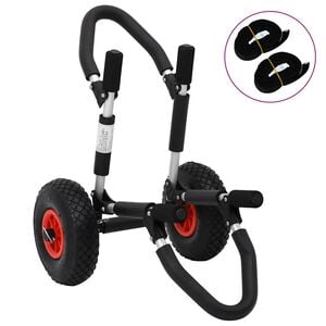 vidaXL SUP trolley voor surfplank inklapbaar 45 kg aluminium
