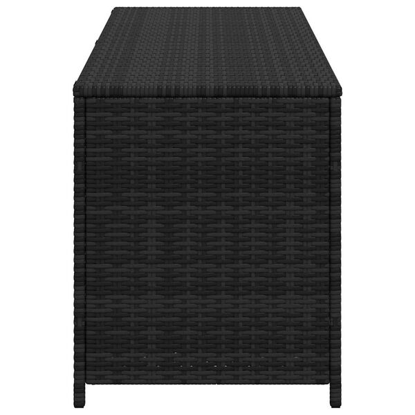 vidaXL Tuinbox 150x50x60 cm poly rattan zwart