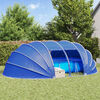 vidaXL Zwembad Tent Koepel Blauw 640 x 432 x 205 cm