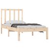 vidaXL Bedframe massief grenenhout 90x190 cm