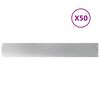 vidaXL Gazonranden 50 st 15x103 cm gegalvaniseerd staal