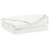 vidaXL Dekbed FULDA 200 x 220 cm Zomer 100 GSM 90% Gansendons Wit