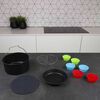 Princess 10-delige Aerofryer-accessoireset 3,2 L metaal en siliconen