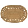 vidaXL Vloerkleden Naturel 205 x 305 cm Jute