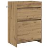 vidaXL Badkamer Onder Wasbak Kast Artisanaal eiken 56 x 37,5 x 81 cm