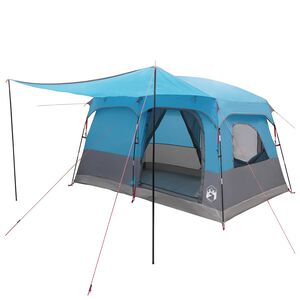vidaXL Gezinstent 8-persoons Blauw Polyester