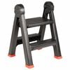 vidaXL Ladder Zwart en Rood 46 x 30 x 63 cm PP en Elastomeer