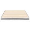 vidaXL Vloer bedframe Sonoma 75 x 190 cm Bewerkt hout