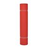vidaXL Tapijt Effen Rood 1 x 12 m Stof