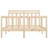 vidaXL Bedframe massief grenenhout 160x200 cm