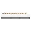 vidaXL Bedframe zonder matras 160x200 cm spaanplaat wit