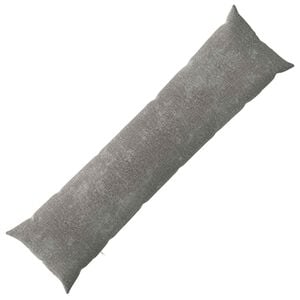 vidaXL Kussensloop HEERLEN Donkergrijs 40 x 145 cm Chenille Stof